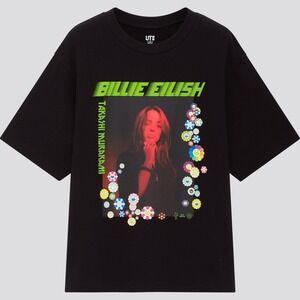 Uniqlo x Billie Eilish x‎ Takashi Murakami Women's Photo Tee Black M